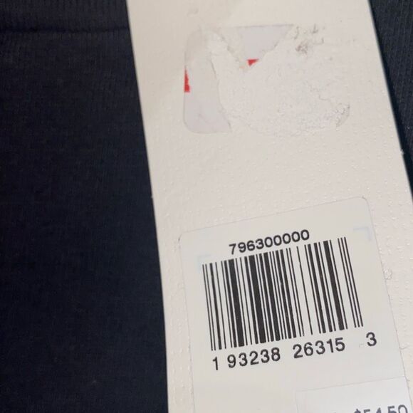 Levi's Women's Black Plus Reese Fringe Crew Neck Pullover Sweatshirt Size 3X - Picture 4 of 9